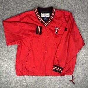 Vintage 90s Champion New York Athletic Club NYAC Pullover Windbreaker Jacket L